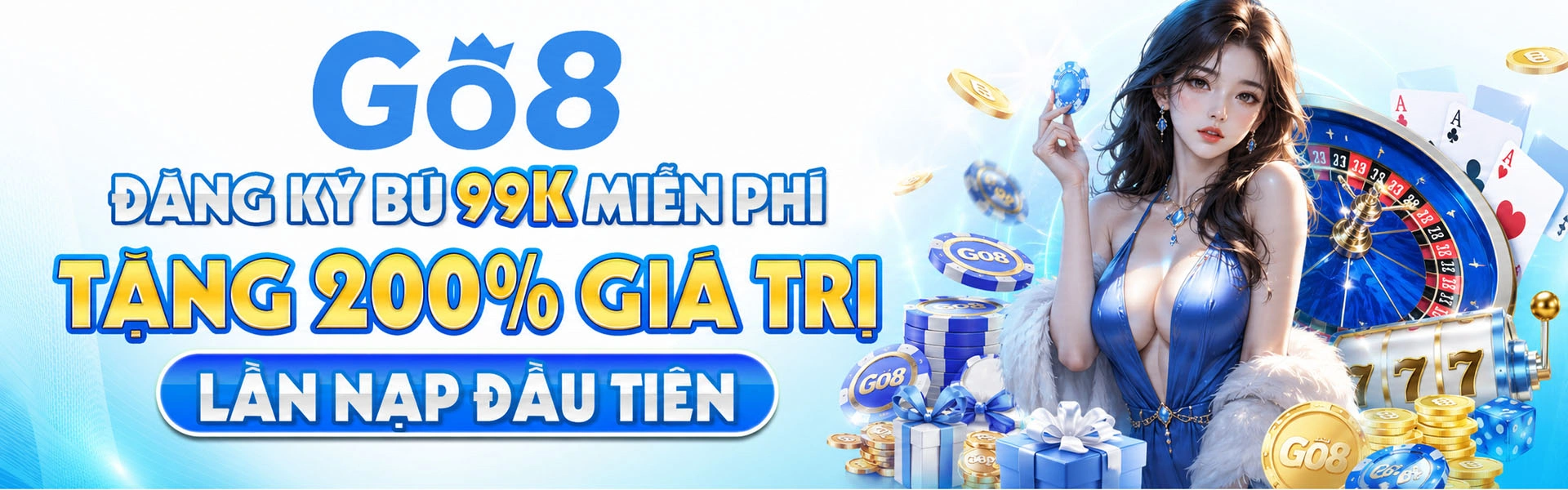 Banner giới thiệu thương hiệu GO8
